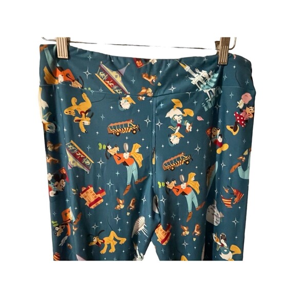 Disney Mickey Mouse and Friends Leggings for Women Disneyland Size Large New - Picture 8 of 16